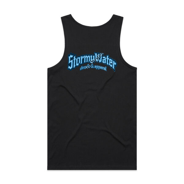 Logo-blue - Mens Lowdown Singlet Thumbnail