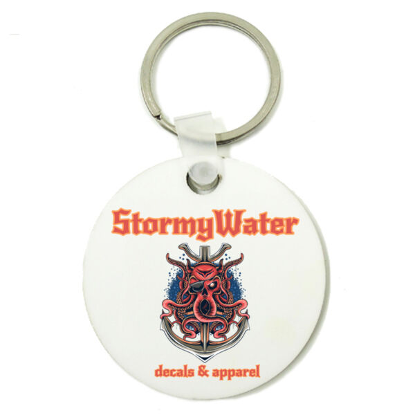 Kraken - Round Key Ring Thumbnail