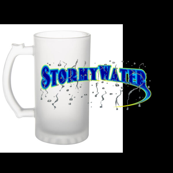 Get wet - Frosted Glass Beer Mug Thumbnail